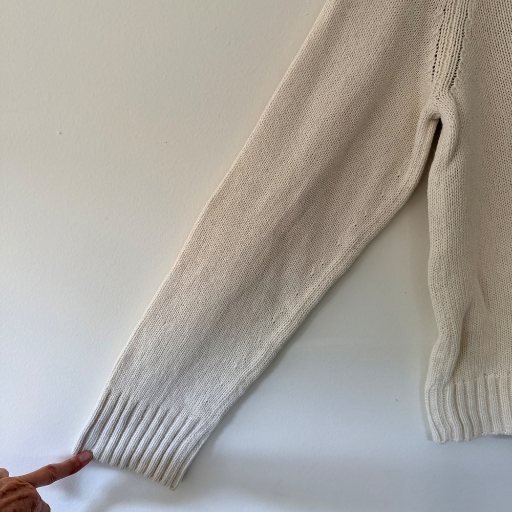 Outerknown Cotton Lightweight Pullover Sweater Bo… - image 4